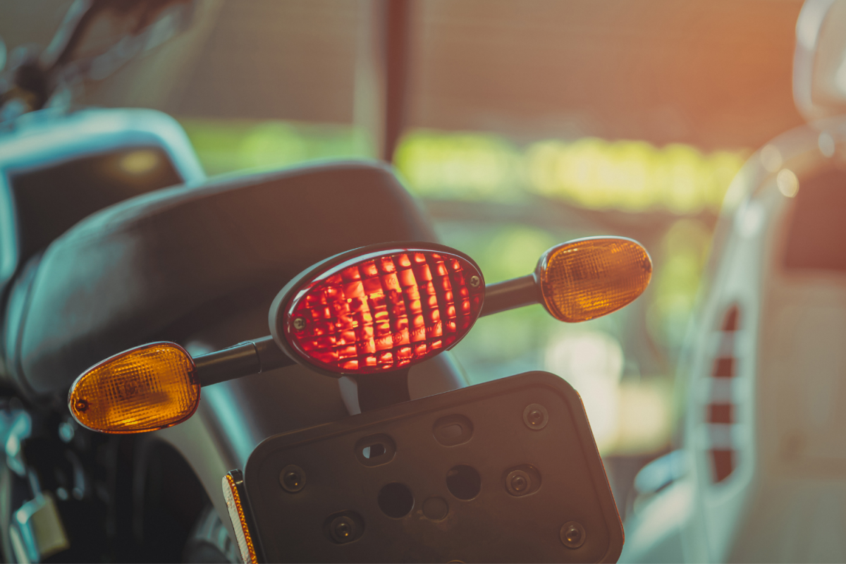 Targa moto smarrita