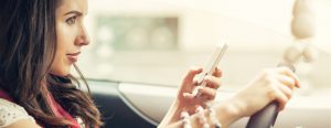 Smartphone alla guida